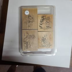 Large Rubber  Crafting Stamps New 