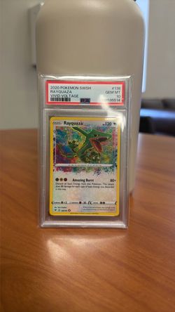 PSA 10 Rayquaza Amazing Rare Vivid Voltage