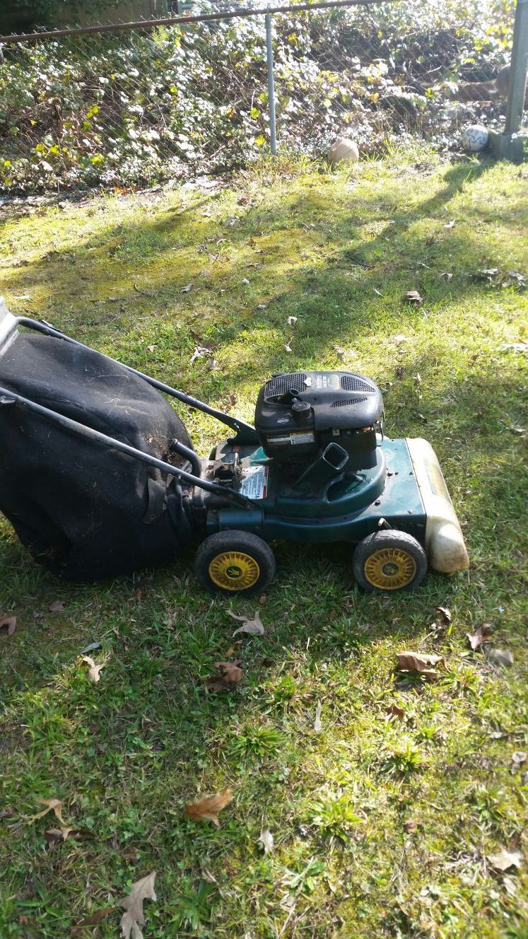 Mtd yard machines 2 in 1