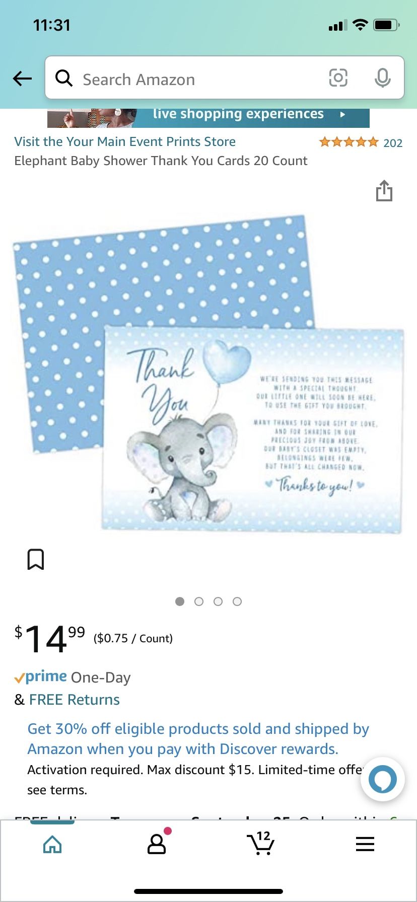 Baby Shower Thank You 60