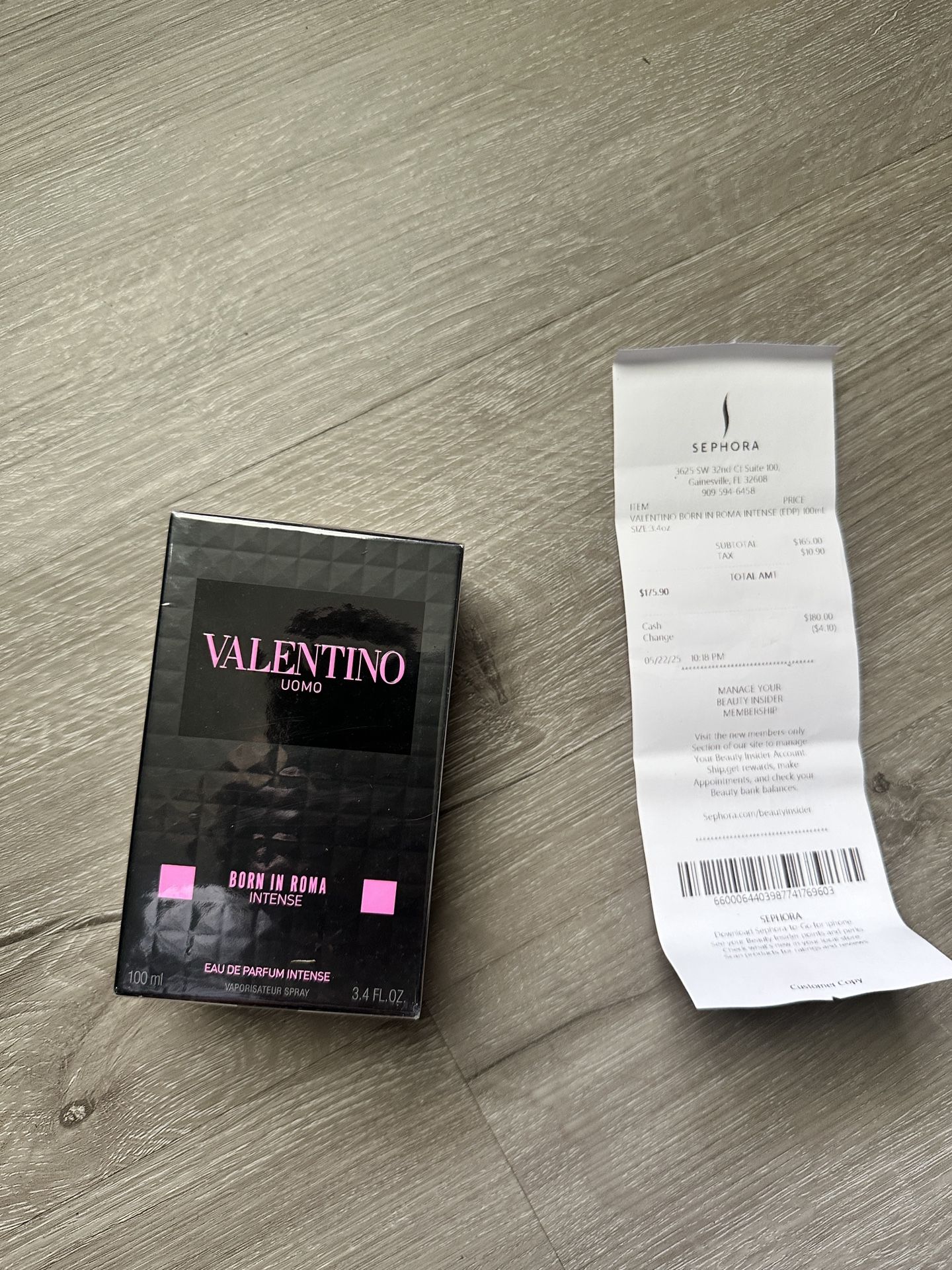 Valentino Born In Roma Intense