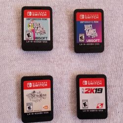 NINTENDO SWITCH GAMES $ 25 EACH .