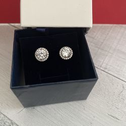 Diamond Italian Earrings 