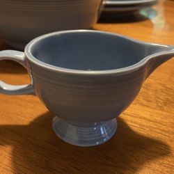 1989 Periwinkle Blue Fiesta Serving Set Please Read Description