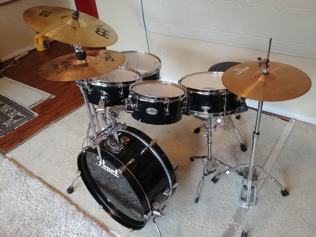 Beatmans Pearl Rhythm Traveler Drum Set For Sale In Houston Tx Offerup