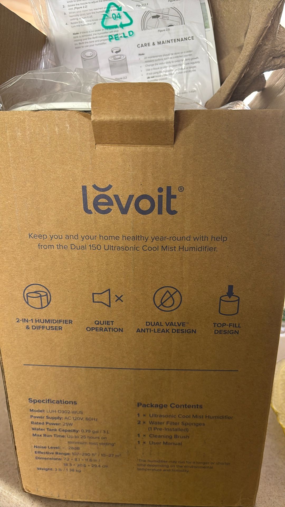 Levoit Humidifier 