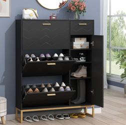 Shoe storage cabinet