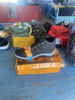 Steel Toe Work boots