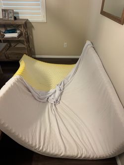 Memory foam topper
