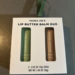 New Trader Joe's Lip Butter Duo