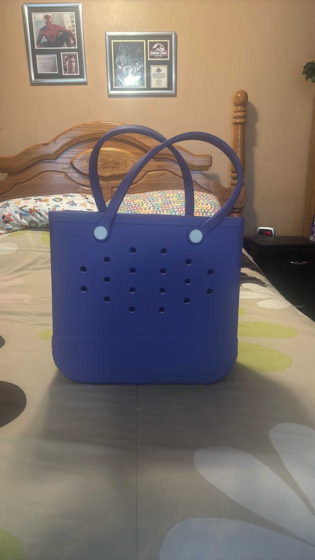 Purple Beach Bag