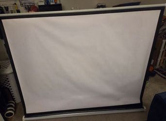 Pull Down Projector Screen