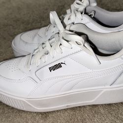 White Puma Sneakers