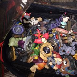 A Bunch Of Disney Infinity Characters
