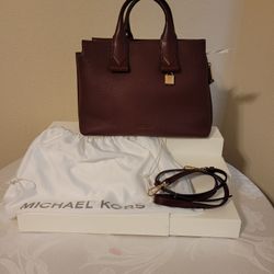 Michael Kors Large Leather Satchel 