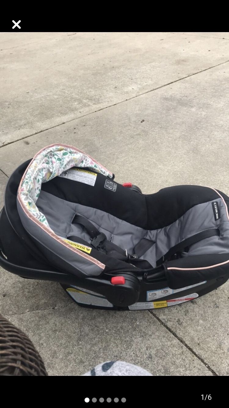 Grace car seat and base