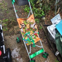 Ninja Turtle Baby Stroller Only $10 Firm
