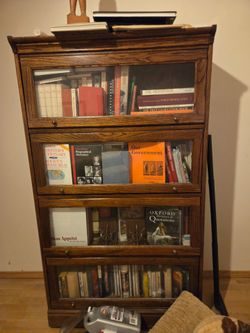 Vintage Oak Bookcase