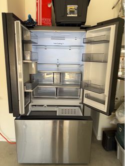 Samsung French Door Refrigerator with Bottom Freezer - Stainless Steel