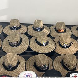 Los Angeles Rams 🐏 Straw Hats 25$ Each 