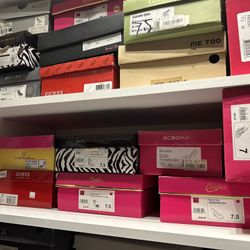 Boxes Of Shoes - Nike Tennis Shoes & Pumps/Heels