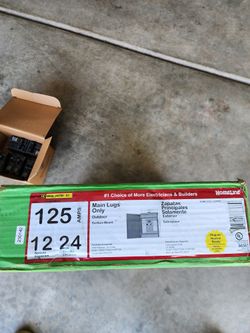 Square D 125AMPS SUBPANEL