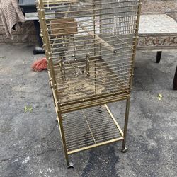 2 piece bird cage set 