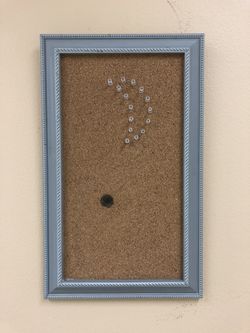 Enchante Framed Cork Bulletin Board