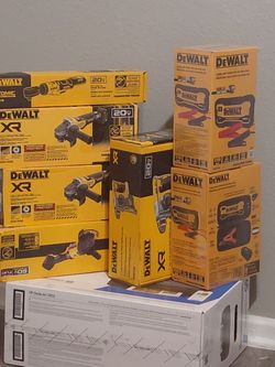 NEW DEWALT TOOLS