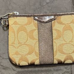 Coach Zipper Wallet - $25