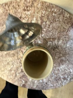 Beer mug, earthenware, Germany.