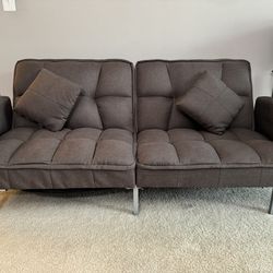 Futon Couch With Pillows