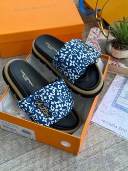 Louis Vuitton Monogram Slide Sandals