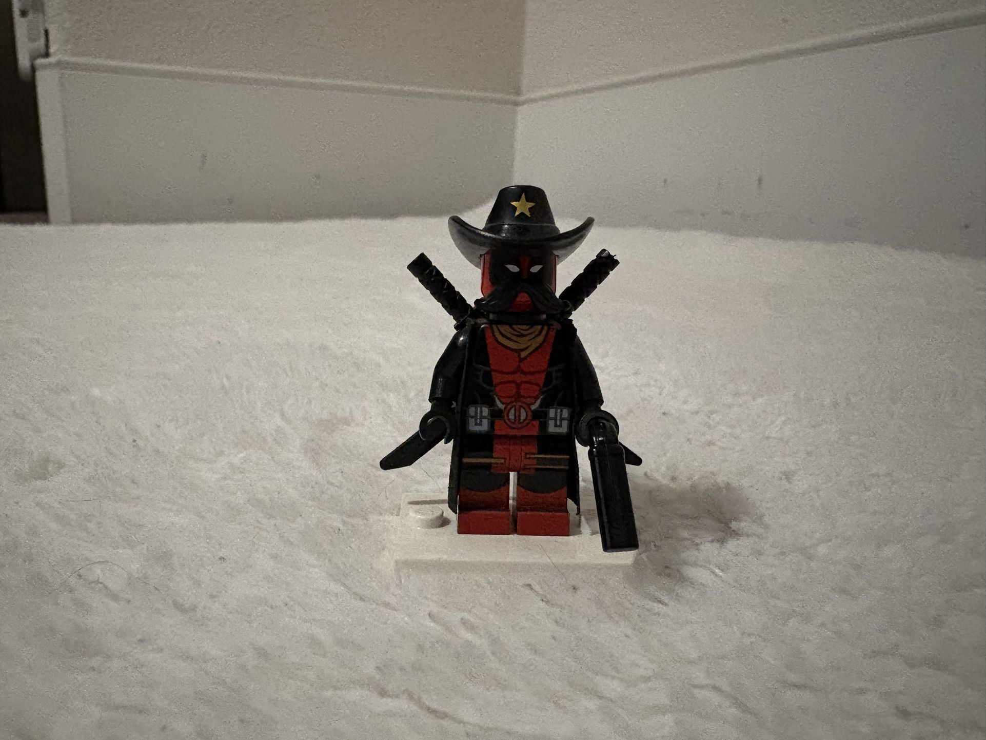 DEADPOOL COWBOY Custom Printed Minifigure