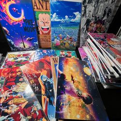 Anime POSTERS BOARDS - Custom Made - One-Piece - Jujitsu Kaisen 