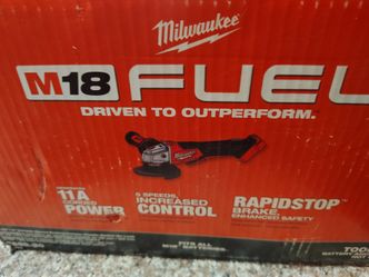 Milwaukee M18 fuel variable speed grinder tool only