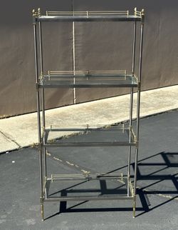 Mid Century Display Shelf 