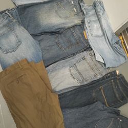 Pantalones De Hombre En Venta Son 9 De Ellos Todos Por $100