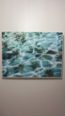 Large Abstract Ocean Canvas Wall Art