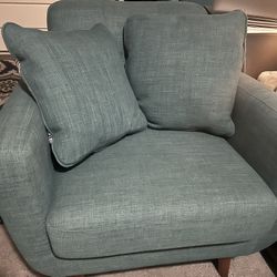 Blue Arm Chair 