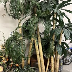 Trees, Candle Holder And Picture