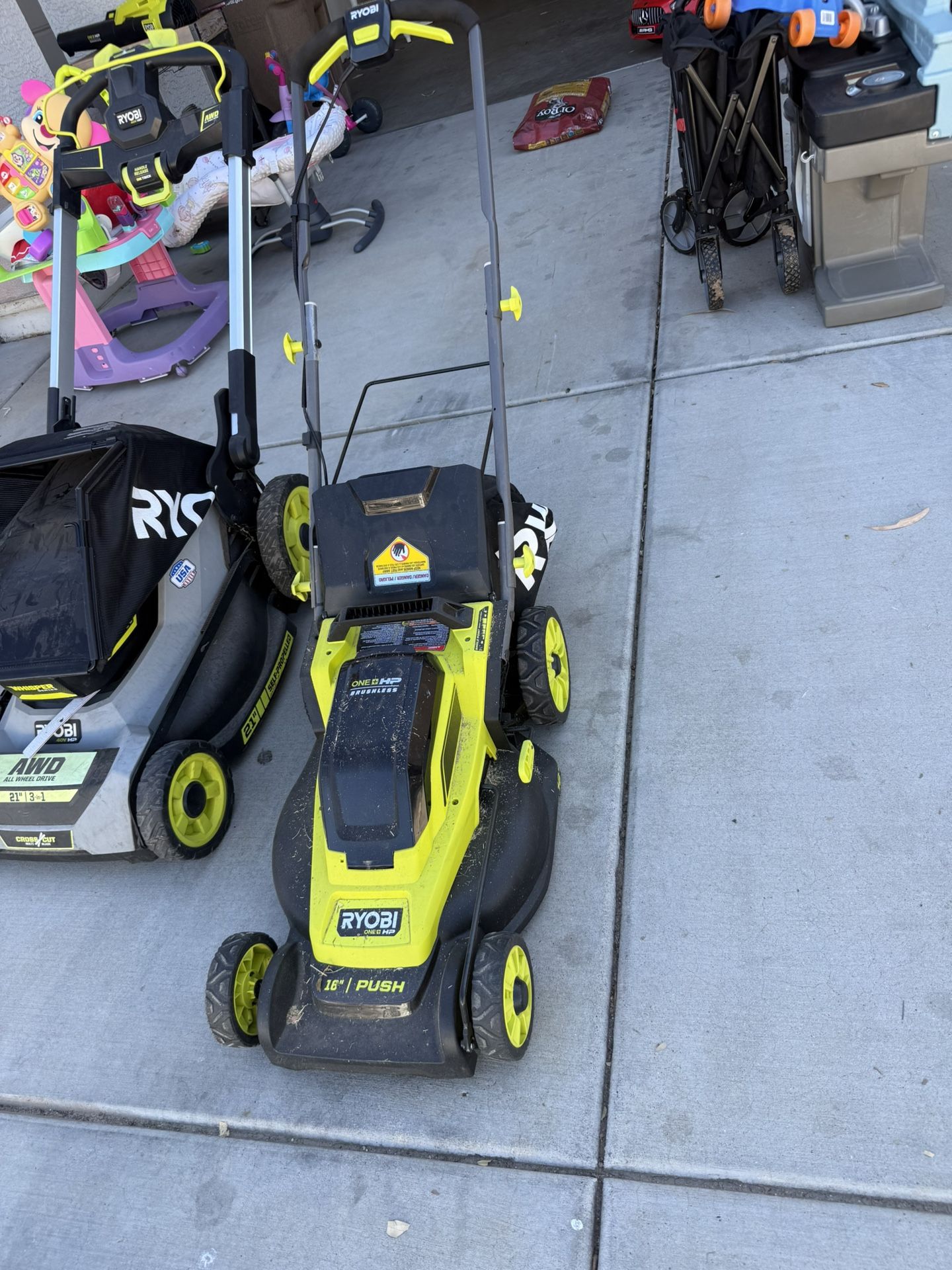 Ryobi Smaller Lawn Mower