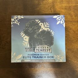 Silver Tempest Elite Trainer Box Pokemon Center 