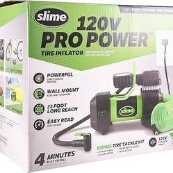 120V PRO POWER Tires Inflater BY SLIME