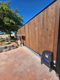 Solar Powered gate motor