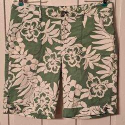 Women's Shorts Size 12 Regular Lee Floral Design❤️😍