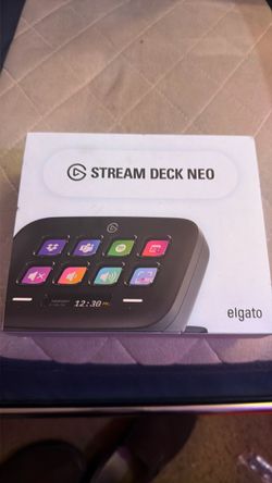 Stream deck neo