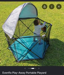 Evenflo play away portable play yard