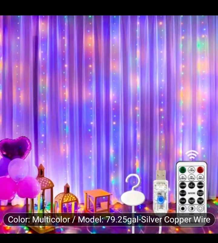 Colorful Lights With Remote