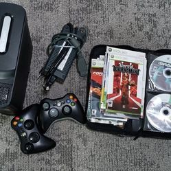 Xbox 360 Elite 120 Gbs With Game